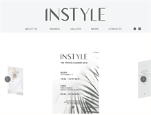 Tablet Screenshot of instyleshowroom.com